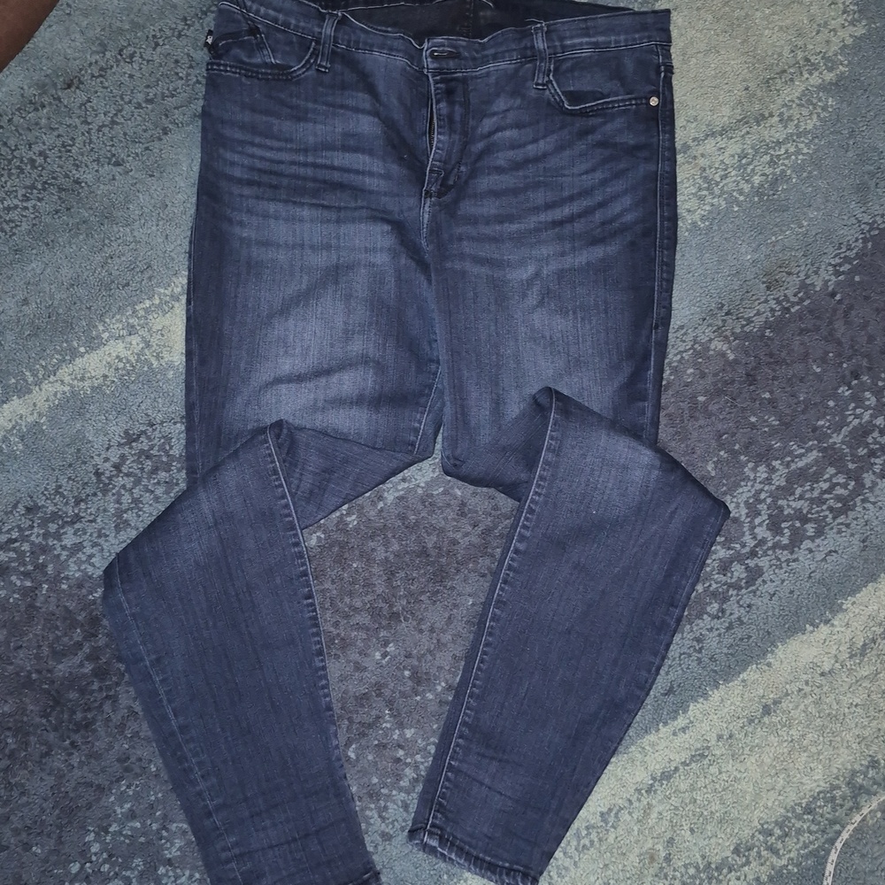 Rock & Republic Kashmiere Womens Deep Indigo Skinny Jeans..size 18L